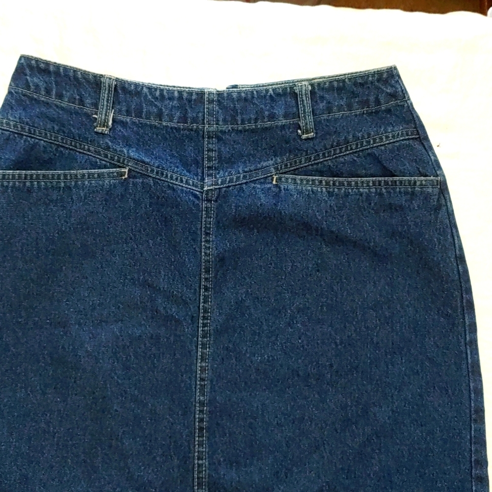 Route 66 Denim Skirt